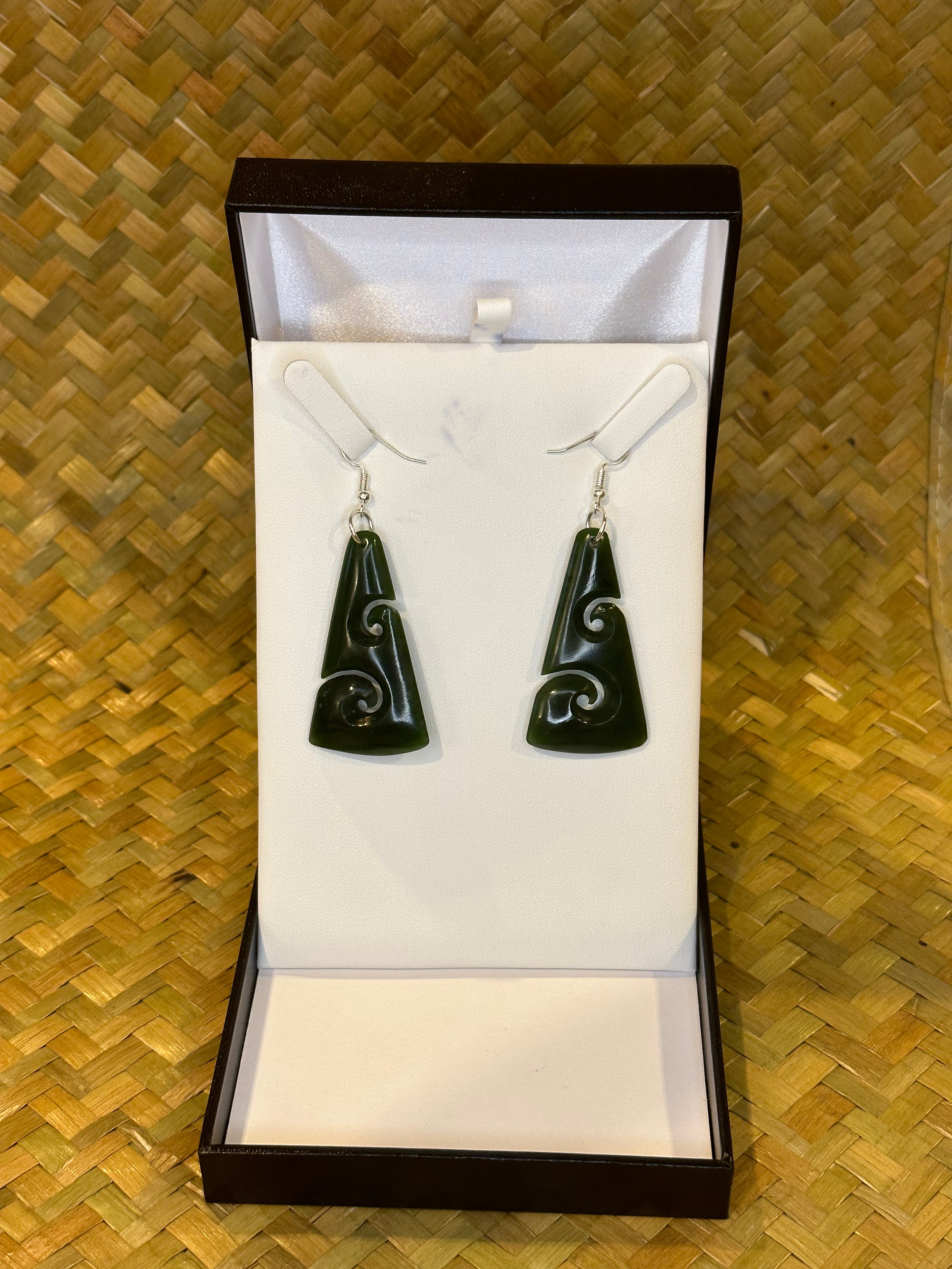 Pounamu Earrings