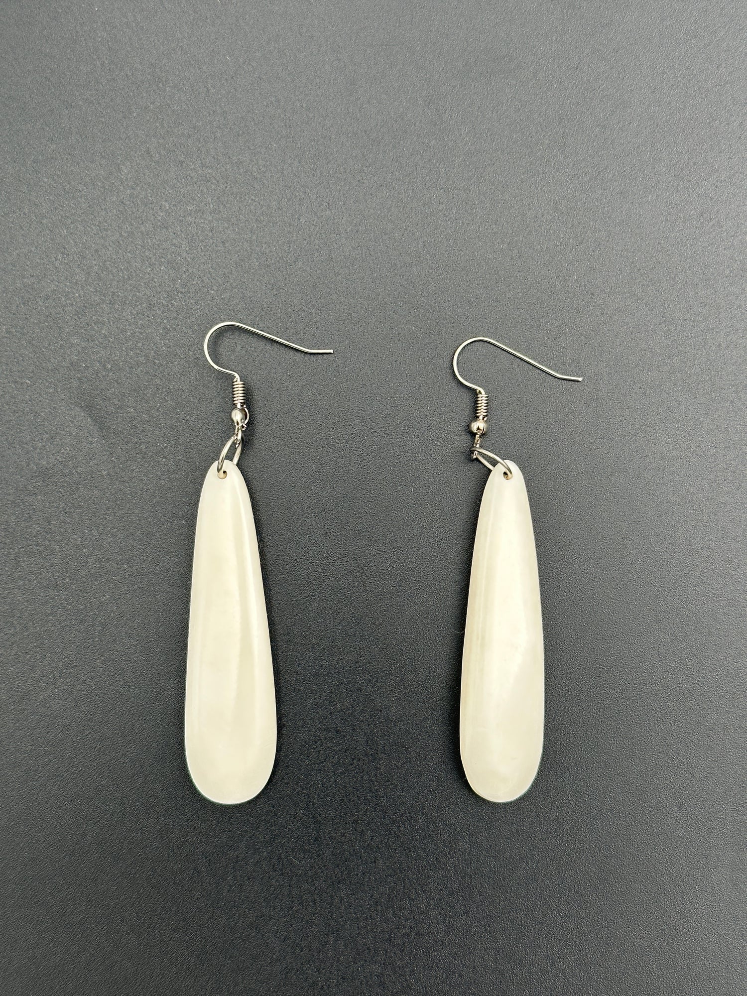 Bone earrings