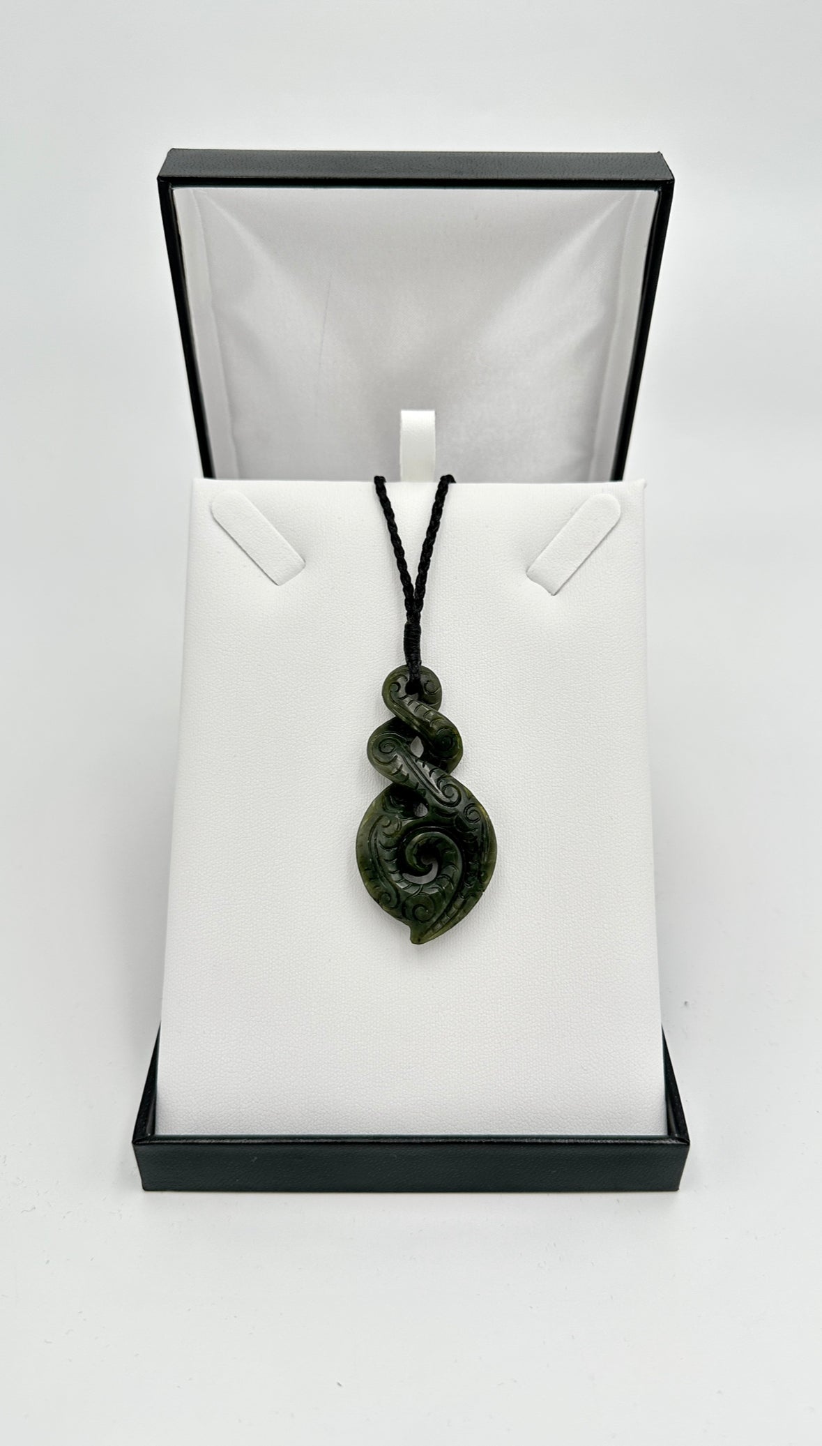 Engraved Triple Twist Pounamu Necklace