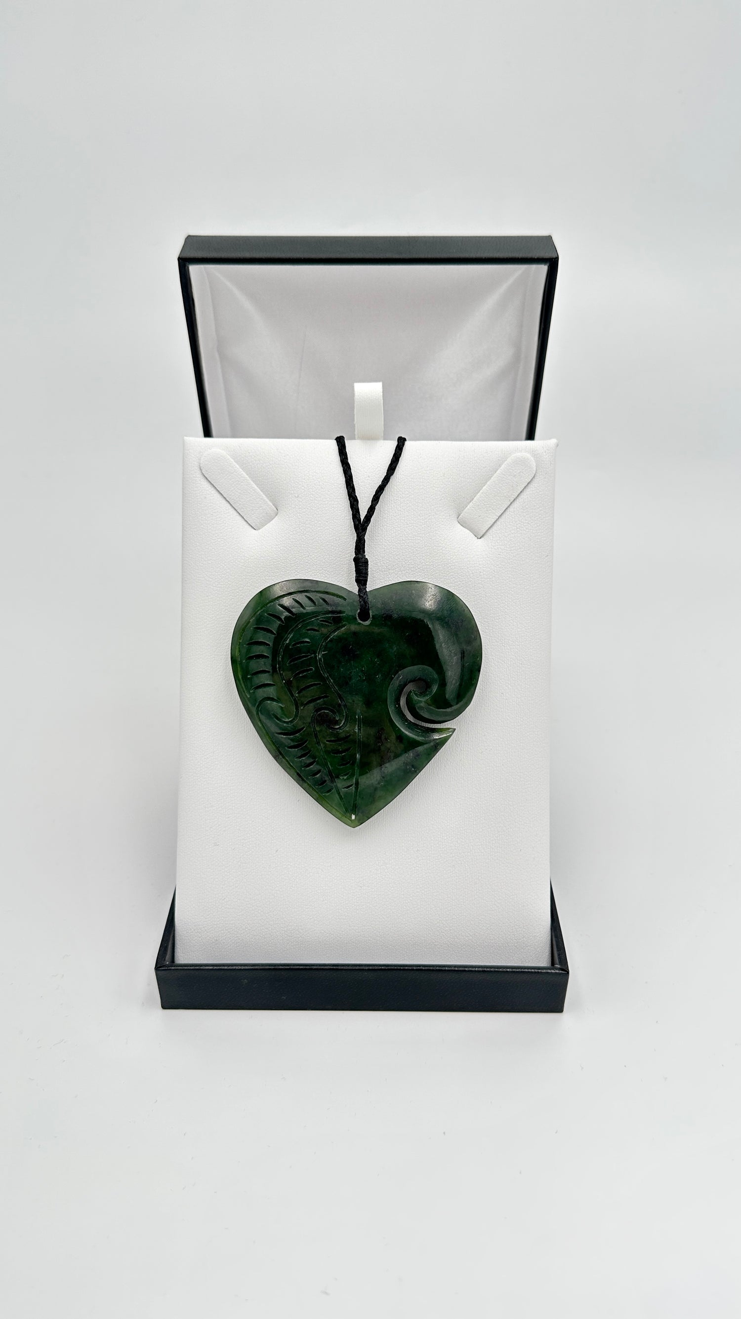 Engraved Heart Pounamu Necklace