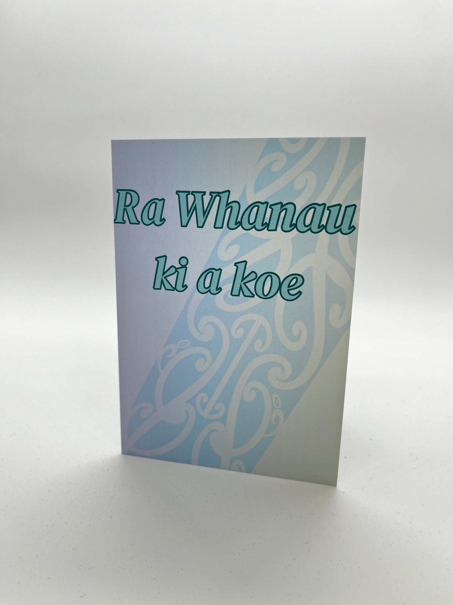 Greetings Card- Ra Whanau ki a koe