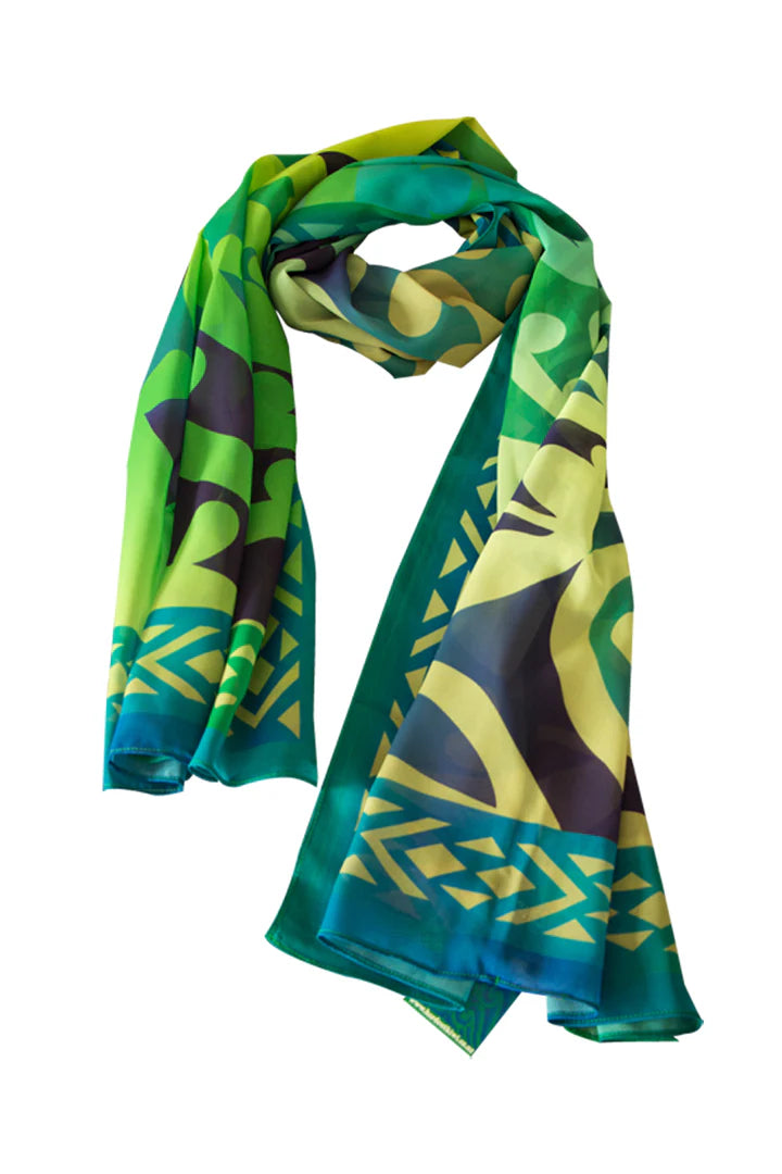 Scarf- Green Seed