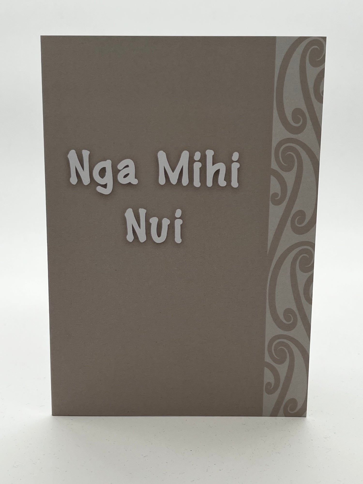 Greetings Card- Nga Mihi Nui