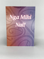 Greeting Card- Nga Mihi Nui!