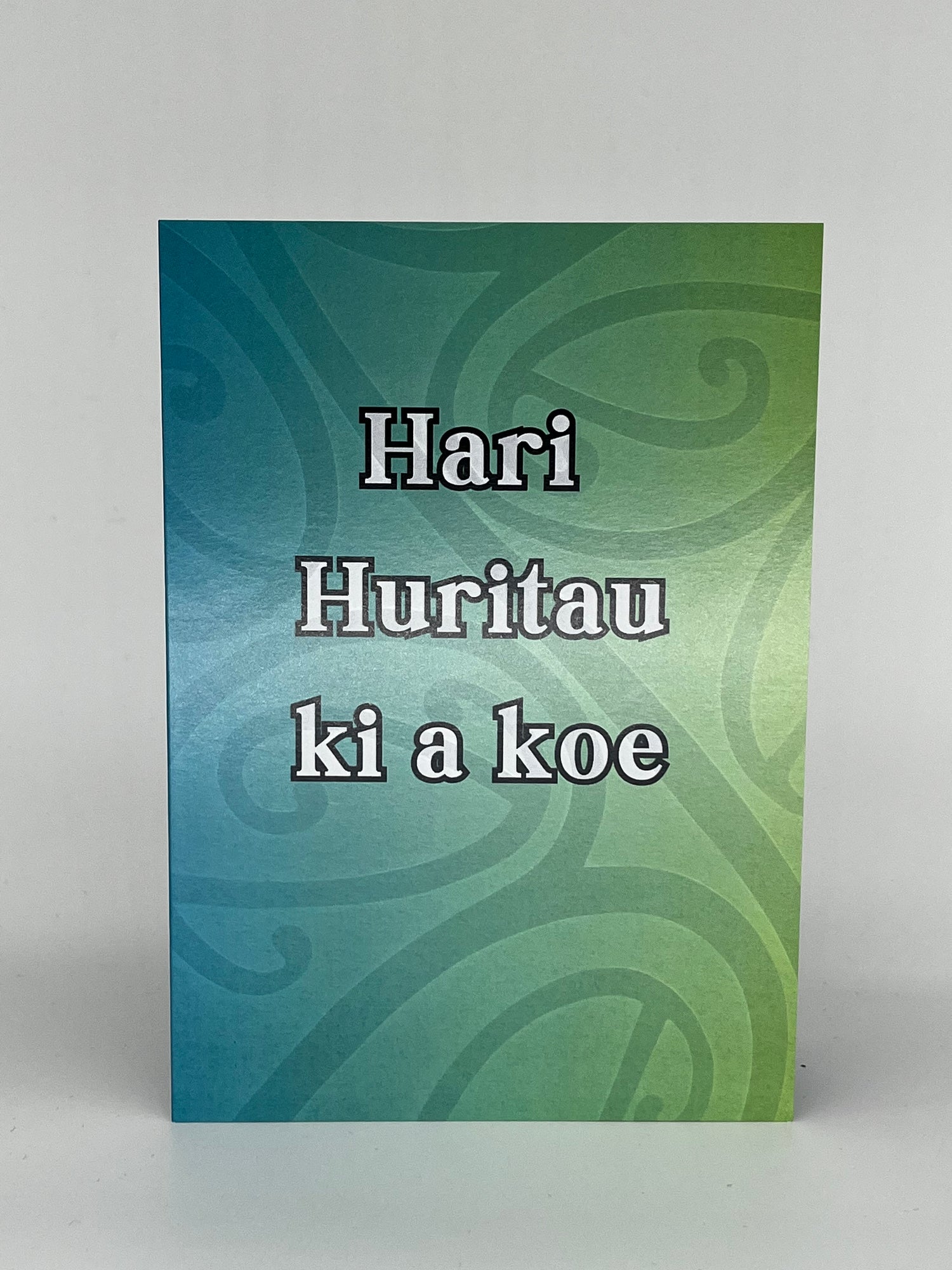 Greetings Card- Hari Huritau ki a koe