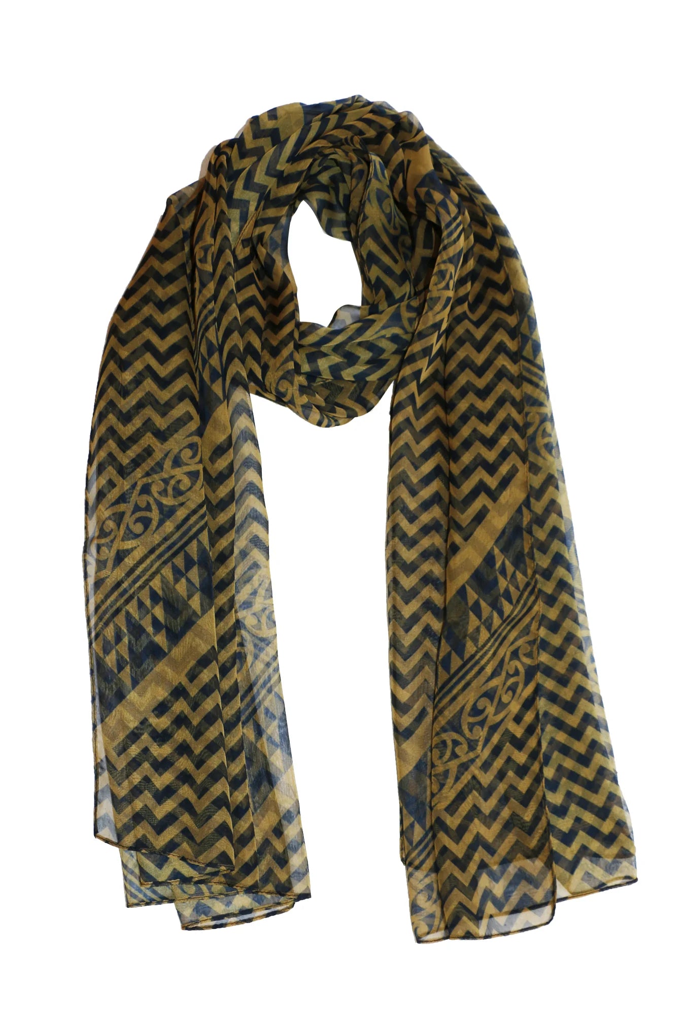 Scarf- Poutama Gold