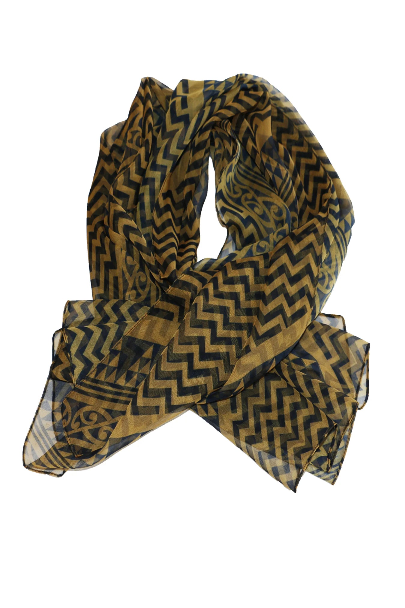 Scarf- Poutama Gold