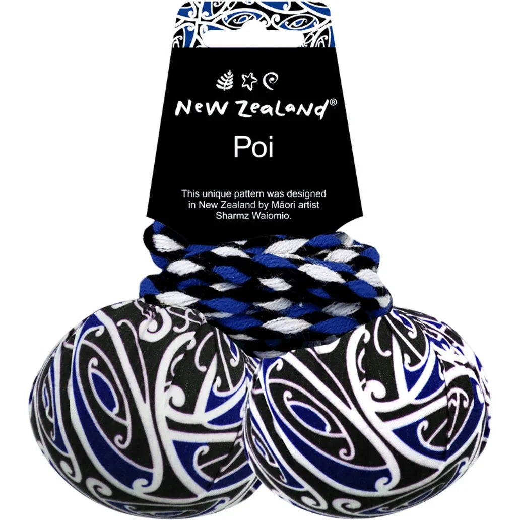 NZ Poi | Maori Patterened Fabric