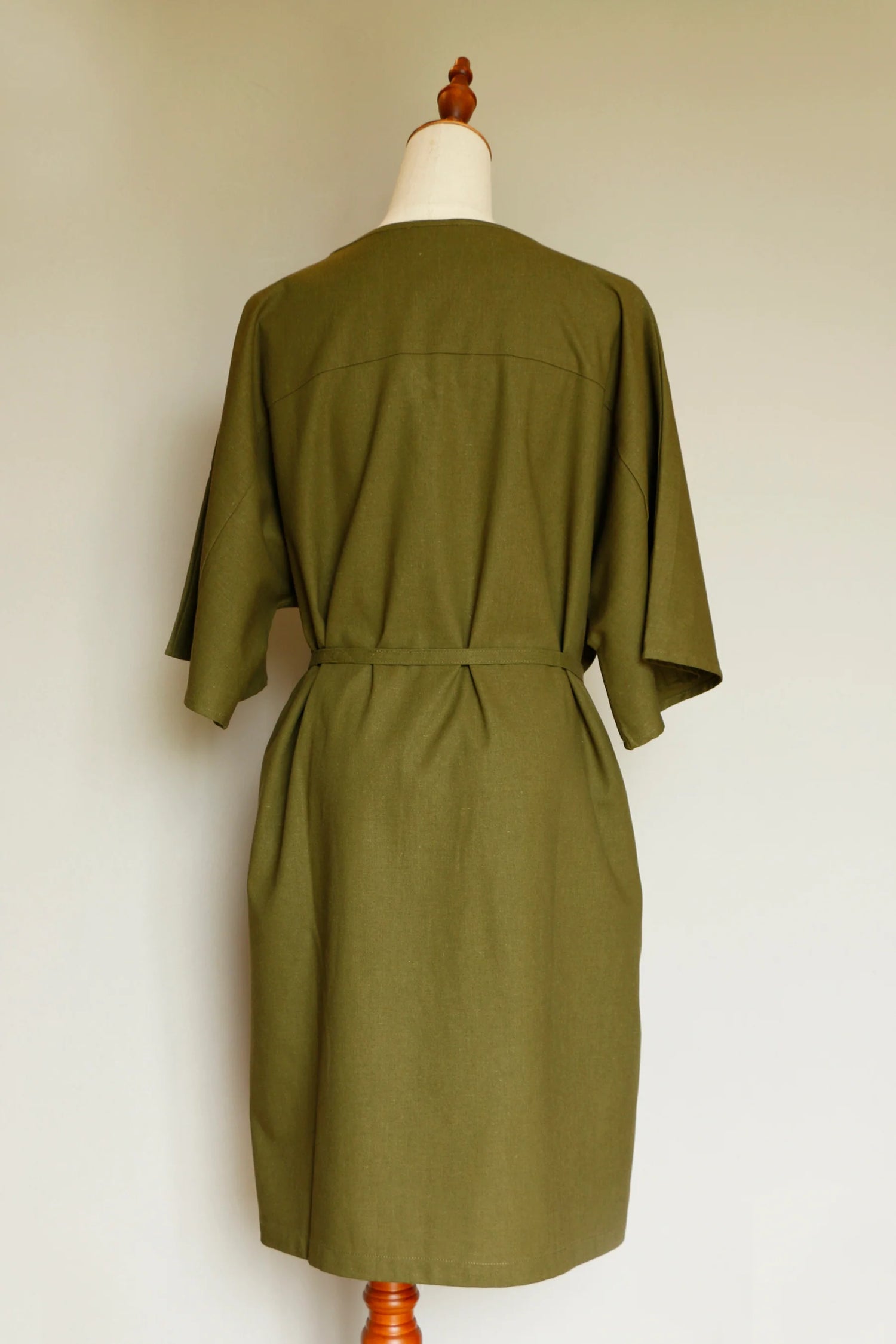 Tui Kimono Dress Olive