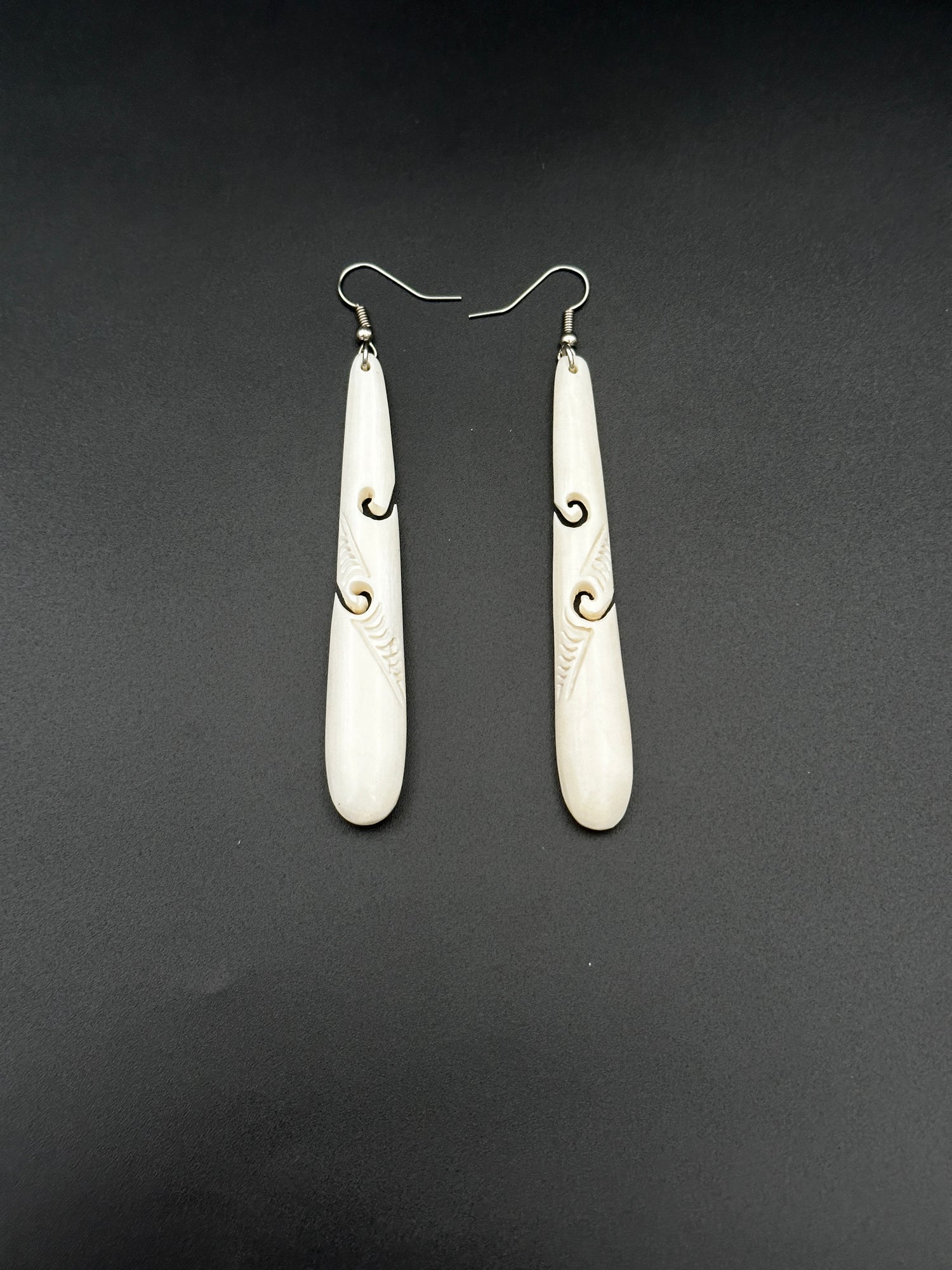 Intricate Bone Earrings