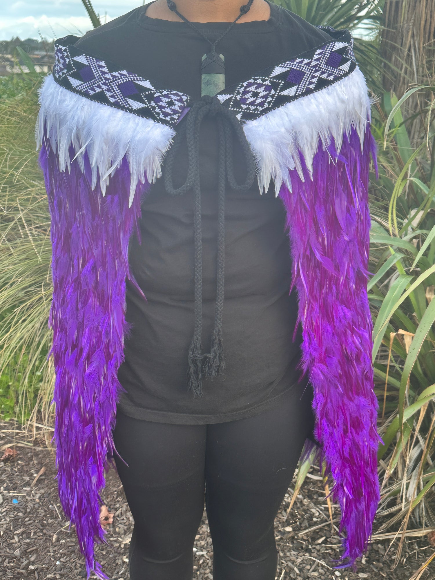 Korowai Adult Half Length- Purple