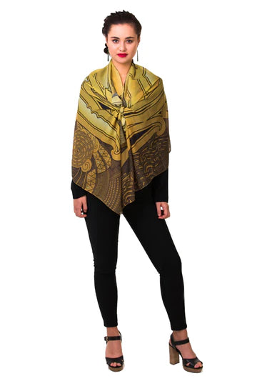 Nanaiore Scarf- Gold