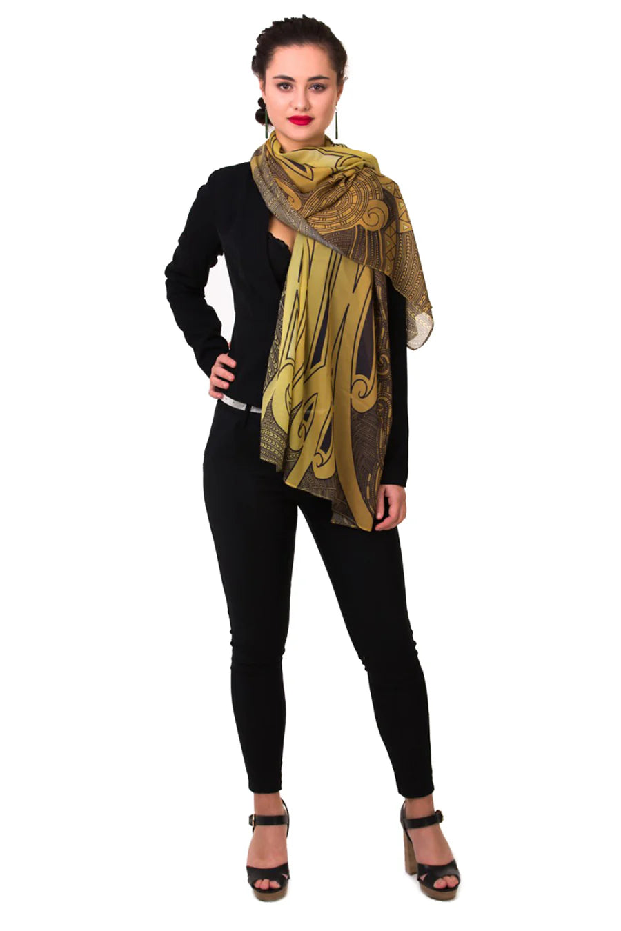 Nanaiore Scarf- Gold