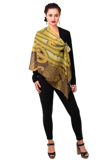 Nanaiore Scarf- Gold