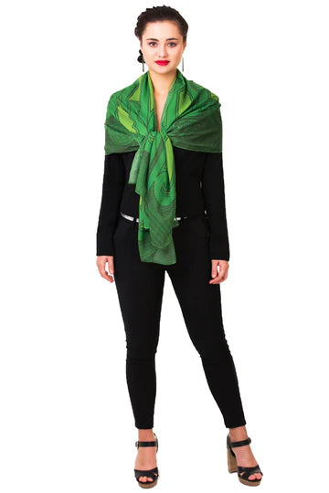 Nanaiore Scarf- Green