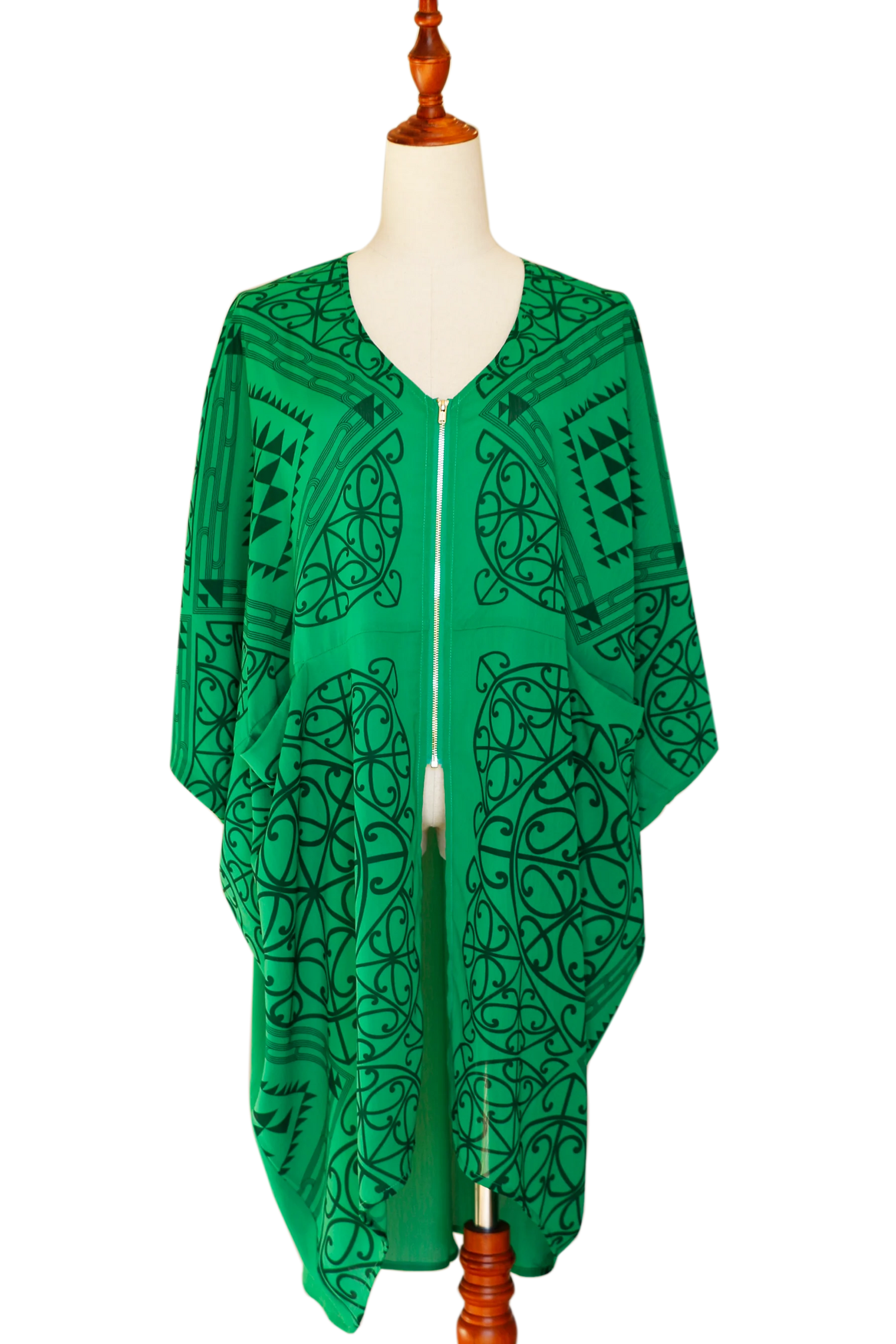 Putiputi Kaftan Irish Green